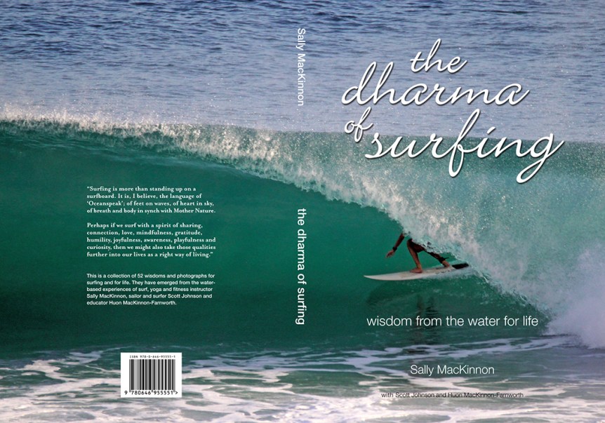 Cover of 'the dharma of surfing'